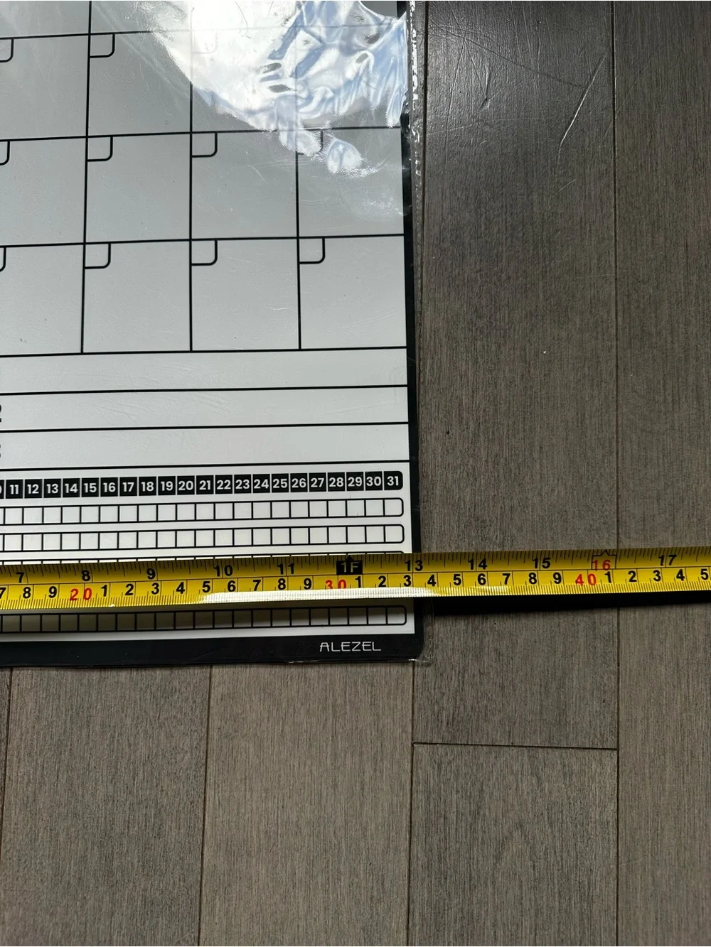 Magnetic Refrigerator Monthly Calender Planner Organizer Goals Habits NEW